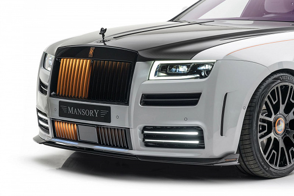 Фото дисков Mansory V.6 Черный глянец на Rolls-Royce Ghost II