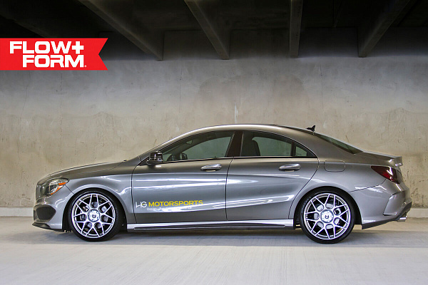 Фото дисков HRE FF01 Серебро на Mercedes-Benz CLA (C117, X117)
