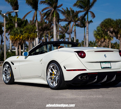 Фото дисков HRE S201 на Ferrari California