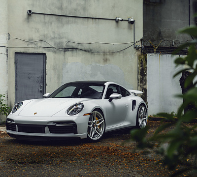 Фото дисков Vossen EVO-1R на Porsche 911 VIII