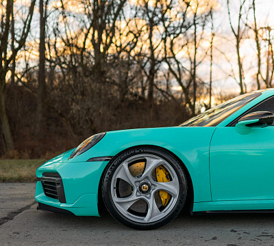 Фото дисков HRE 522M на Porsche 911 VIII