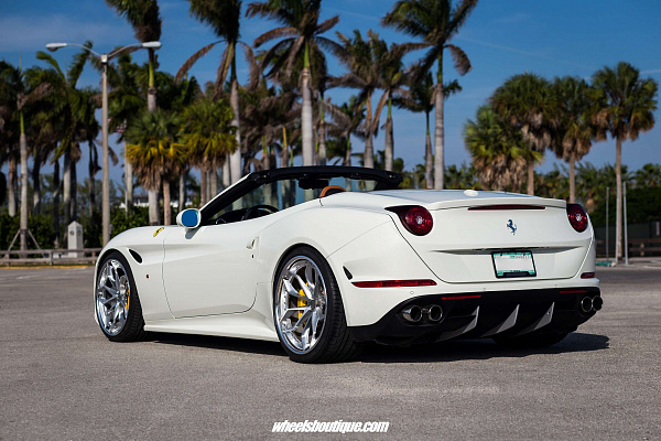 Фото дисков HRE S201 Глянцевый лак на Ferrari California