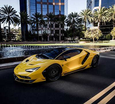 Фото дисков HRE 501 на Lamborghini Centenario