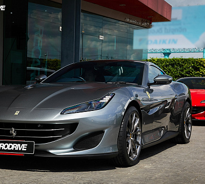 Фото дисков HRE P204 на Ferrari Portofino