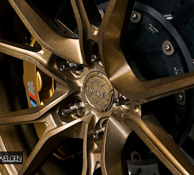 Фото дисков Anrky AN12 на BMW 3/M3 (F3x/F80)