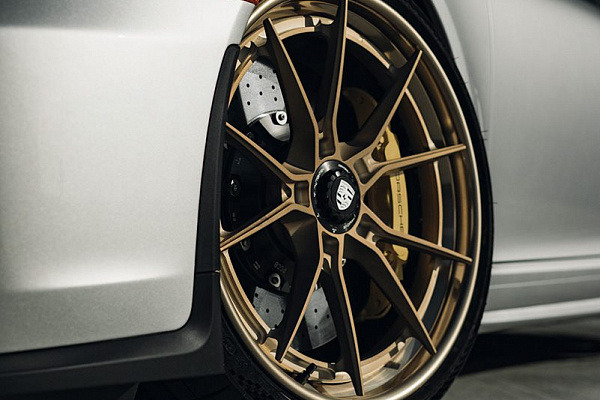 Фото дисков Anrky AN32 Сатиновое темное золото на Porsche 911 VII
