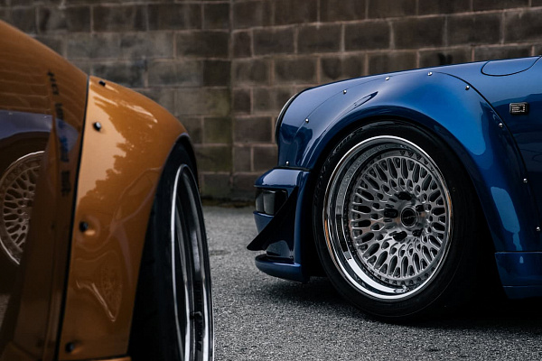 Фото дисков Brixton Forged TR20 Сатиновый лак на Porsche 911 III