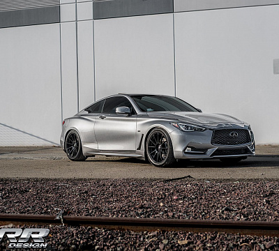 Фото дисков MRR GF6 на Infiniti Q50