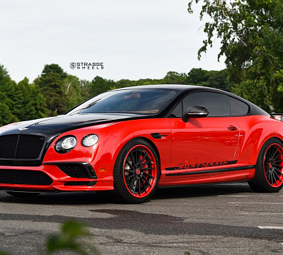 Фото дисков Strasse Wheels SV15T Deep Concave FS на Bentley Continental GT II