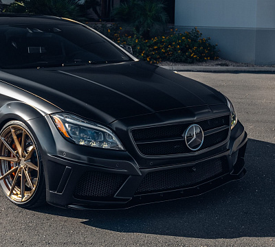 Фото дисков Anrky AN28 на Mercedes-Benz CLS (C218)