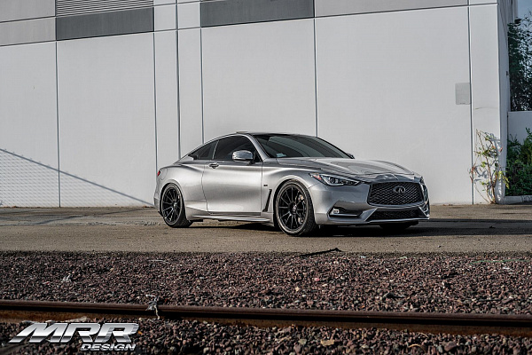 Фото дисков MRR GF6 Черный глянец на Infiniti Q50