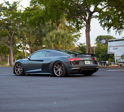 Фото дисков Vossen CG-204 на Audi R8 (4S)