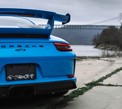 Фото дисков Brixton Forged PF7 на Porsche 911 VII