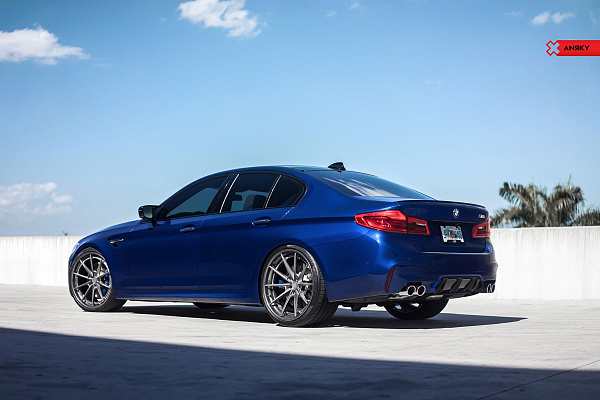 Фото дисков Anrky AN28 Глянцевый тонированный лак на BMW 5/M5 (G30/F90)