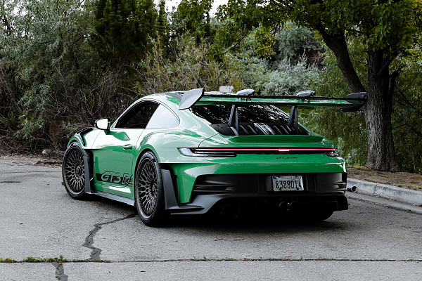 Фото дисков Brixton Forged TR20 Сатиновый темный лак на Porsche 911 VIII