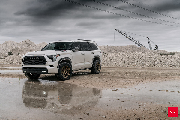 Фото дисков Vossen HFX-1 (6-Lug) Сатиновая бронза на Toyota Sequoia III