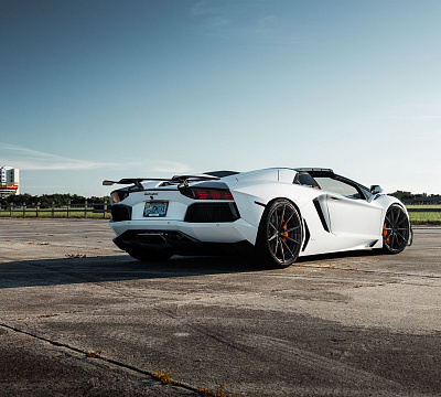 Фото дисков Anrky AN28 на Lamborghini Aventador