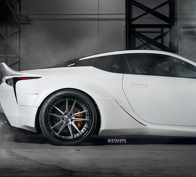 Фото дисков Strasse Wheels SV1 Deep Concave FS на Lexus LC 500