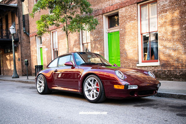 Фото дисков HRE R101 Сатиновый лак на Porsche 911 IV