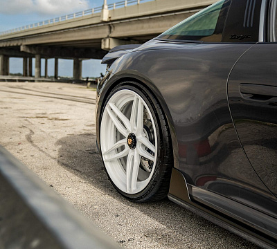 Фото дисков Anrky AN27 на Porsche 911 VIII