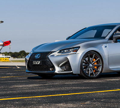 Фото дисков Vossen VFS-10 на Lexus GS IV