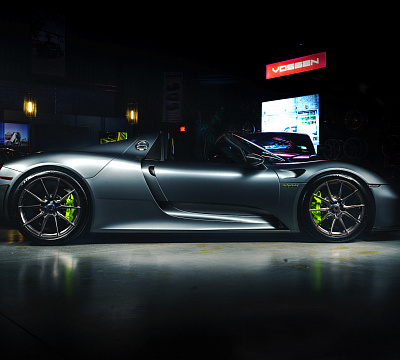 Фото дисков Vossen EVO-2 на Porsche 918 Spyder