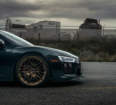 Фото дисков Brixton Forged VL4 на Audi R8 (4S)