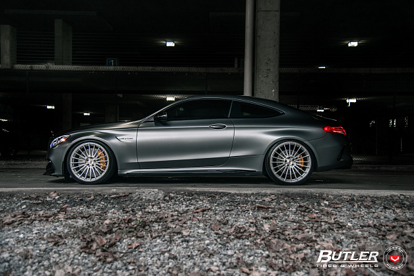 Фото дисков Vossen S17-04 Глянцевый темный лак на Mercedes-Benz C-Class (W205)