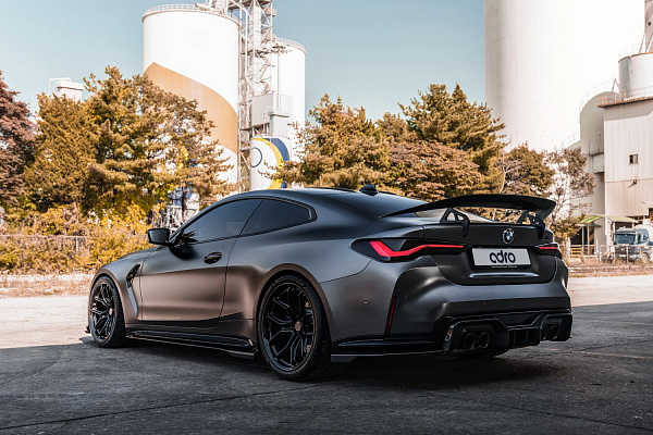 Фото дисков Brixton Forged CM5-RS Черный сатин на BMW 4/M4 (G22/G82)