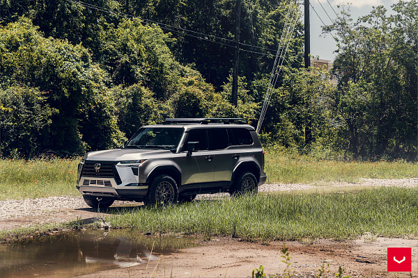 Фото дисков Vossen HFX-1 (6-Lug) Сатиновый графит на Lexus GX III
