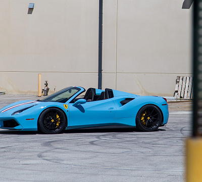 Фото дисков Anrky AN12 на Ferrari 488
