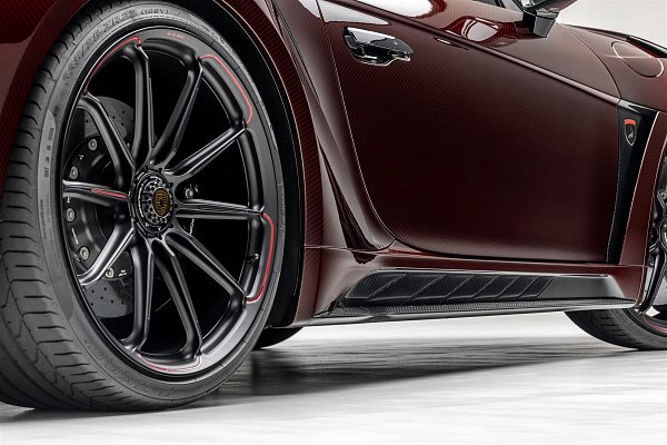 Фото дисков Brixton Forged R11-RS Черный сатин на Porsche 911 VIII