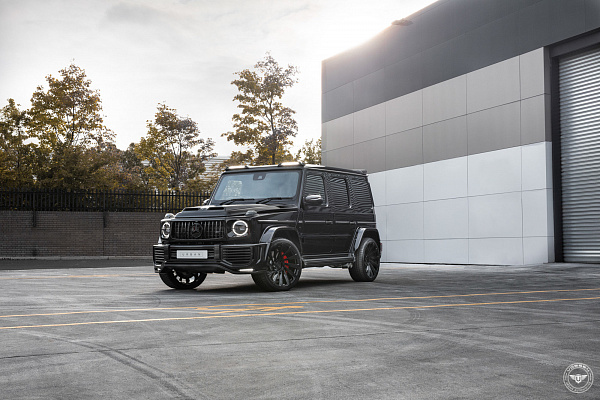 Фото дисков Vossen UV-3 Черный сатин на Mercedes-Benz G-Class III