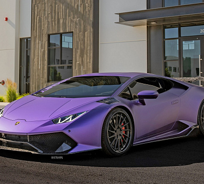 Фото дисков Strasse Wheels SV15T Deep Concave FS на Lamborghini Huracan