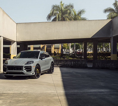 Фото дисков Vossen EVO-3 на Porsche Cayenne III