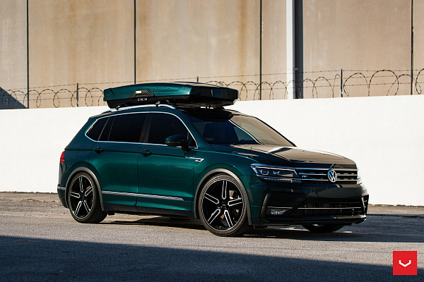 Фото дисков Vossen HF-1 Алмазная проточка на Volkswagen Tiguan II