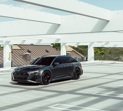 Фото дисков Vossen UV-X на Audi A/RS 6 (C8)