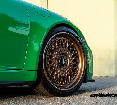 Фото дисков HRE 501 на Porsche 911 VII