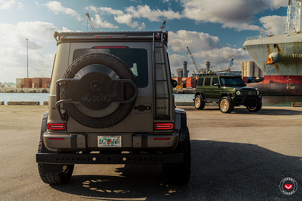 Фото дисков Vossen LC3-12 Глянцевая шампань на Mercedes-Benz G-Class III