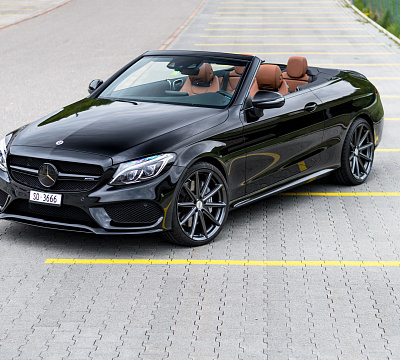 Фото дисков Vossen VFS-10 на Mercedes-Benz C-Class (W205)