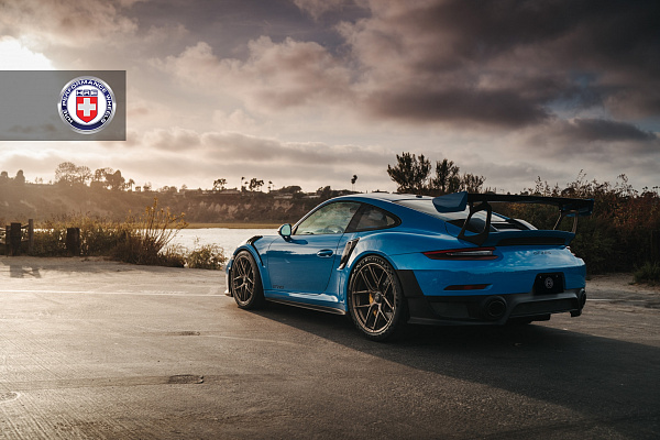 Фото дисков HRE P101SC Сатиновая бронза на Porsche 911 VII