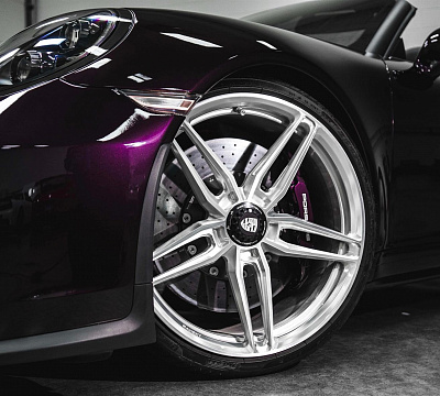 Фото дисков Anrky AN17 на Porsche 911 VII