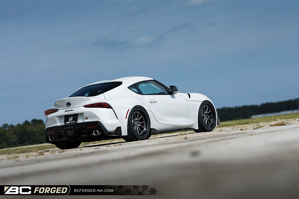 Фото дисков BC Forged LE10 // MLE10 Матовый графит на Toyota Supra A90