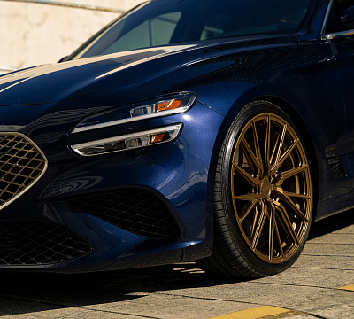 Фото дисков Vossen HF-4T на Genesis G70
