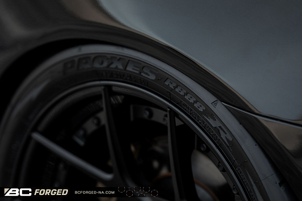 Фото дисков BC Forged HCS02 Черный сатин на Honda S2000