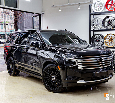 Фото дисков Vossen HF-8 на Chevrolet Tahoe V