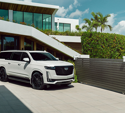 Фото дисков Vossen HF6-5 на Cadillac Escalade V