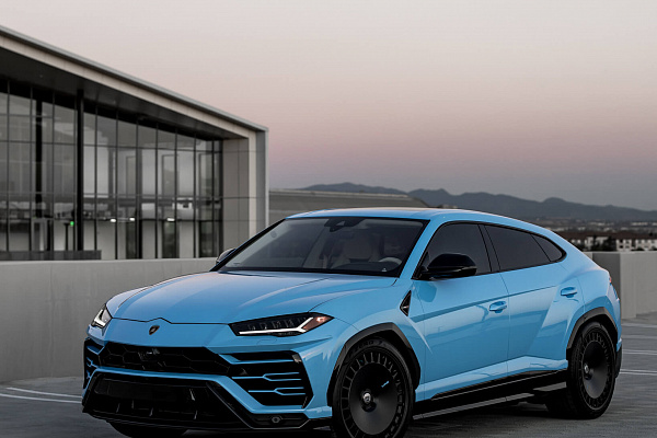 Фото дисков HRE 935M Черный сатин на Lamborghini Urus