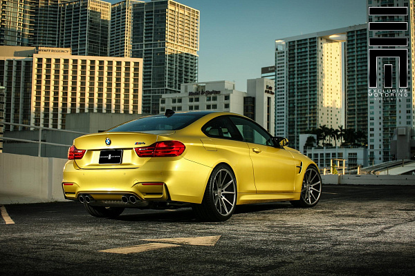 Фото дисков Vossen VFS-1 Сатиновый графит на BMW 4/M4 (F32/F82)