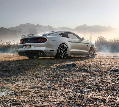 Фото дисков HRE FF10 на Ford Mustang VI